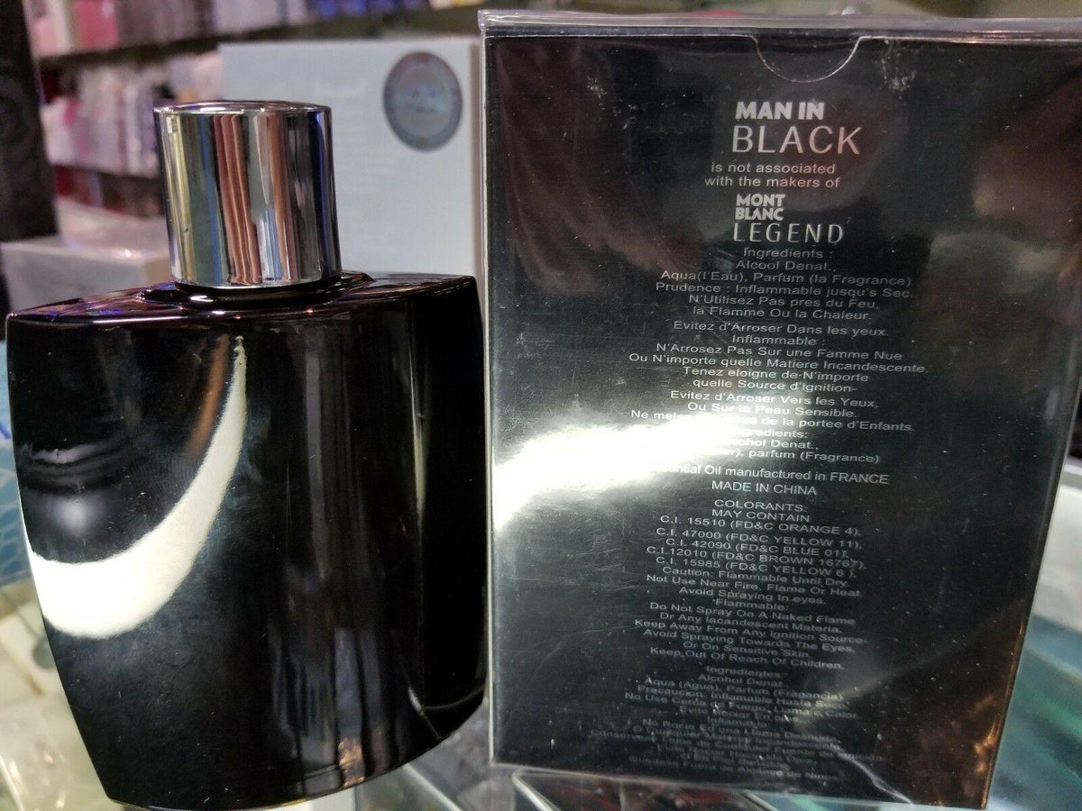 MAN IN BLACK for Men Secret Plu 3.4 oz 100 ml Toilette EDP Spray * SEALED IN BOX