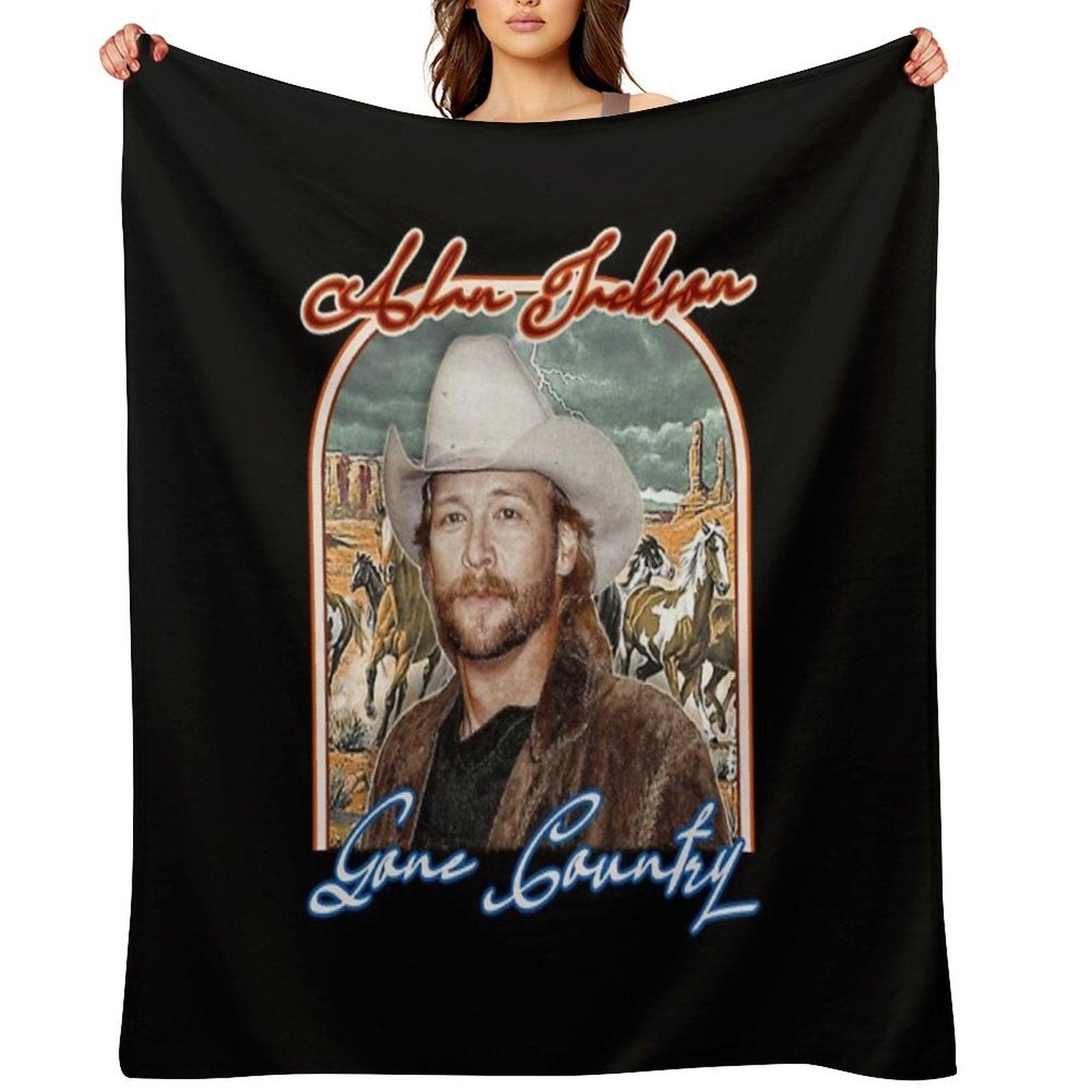 Alan Jackson Throw Blanket