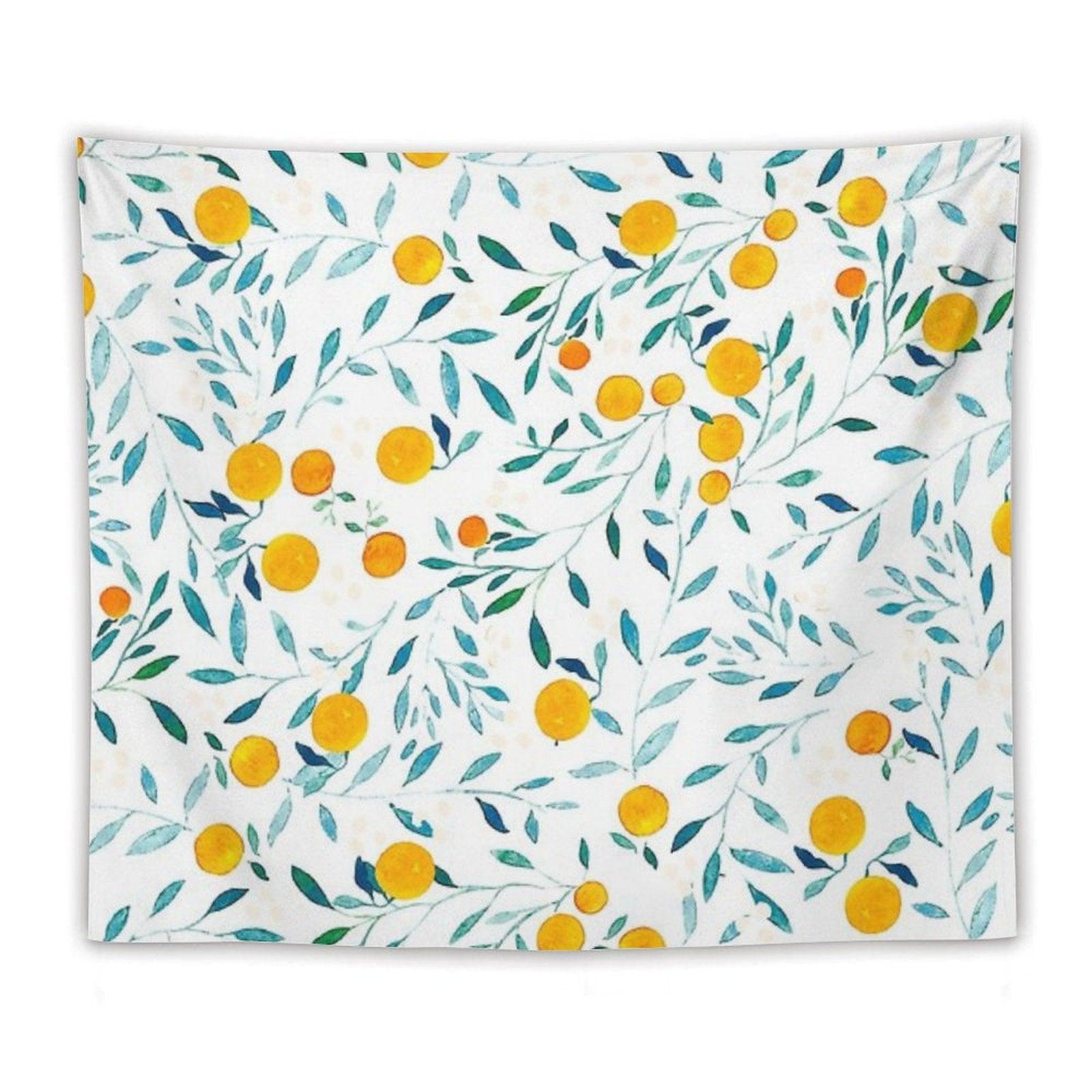 Orange Tree Tapestry