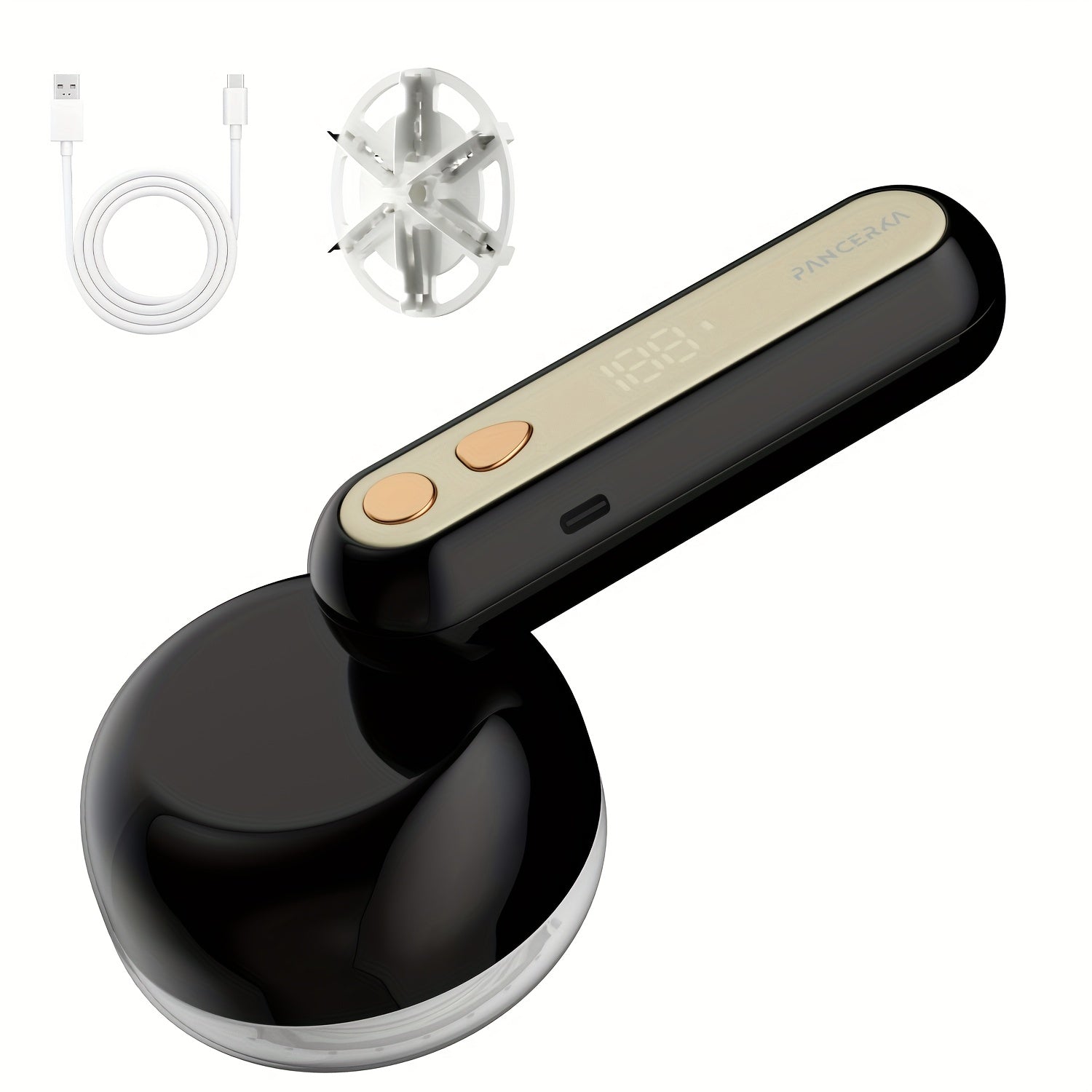 Portable Rechargeable Lint Eraser with Cleaning Brush, Effective Fabric Scraper for Furniture and Carpets, Removes Lint Balls, USB Rechargeable Electric Lint Eraser, Portable Clothing Shaver for Sweaters, Blankets, Carpets an DSers Fulfillment