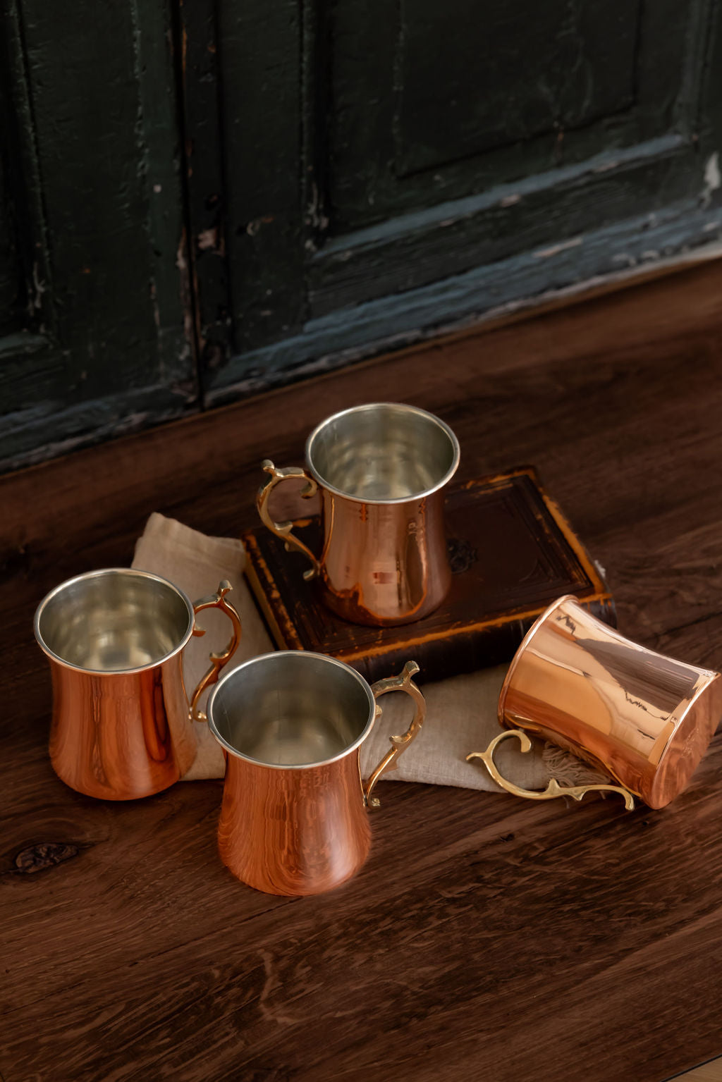 Vintage Inspired Cocktail Mugs (Set of 2 or 4)