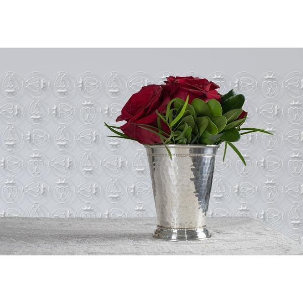 S/2 Hammered Silver Julep Cup