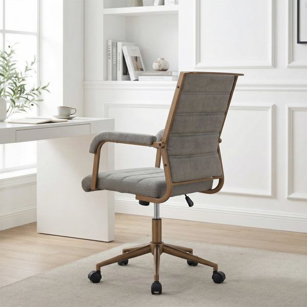 Auction Office Chair Gray