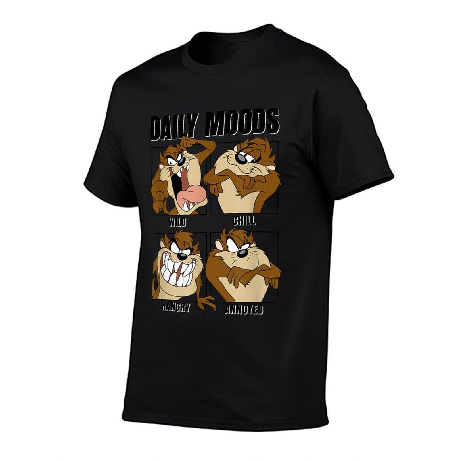 Looney Tunes Tazmanian Devil Daily Moods Panels  Soft T-Shirt