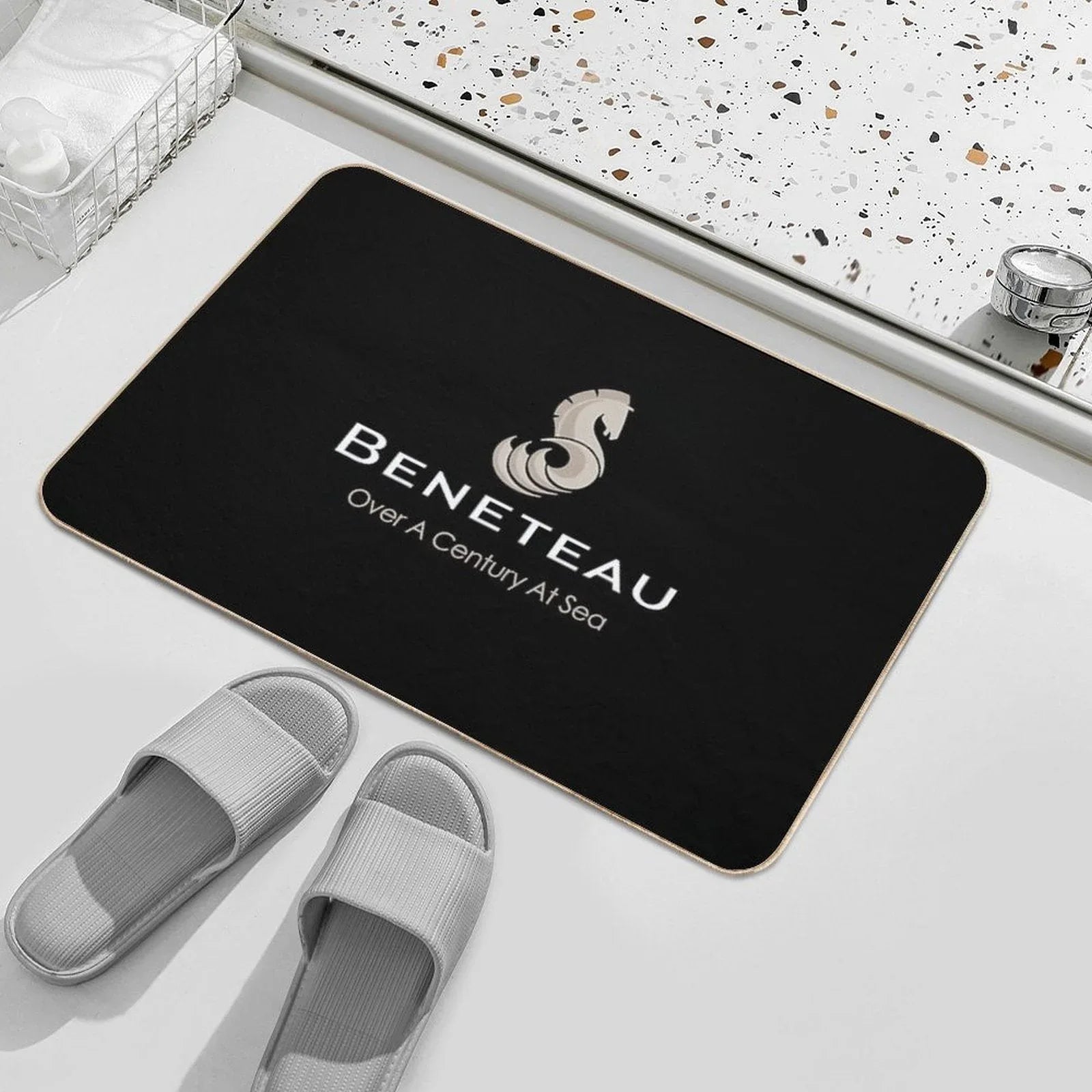 Beneteau Sailboat Sailing Yacht POCKET SIDE Bath Mat