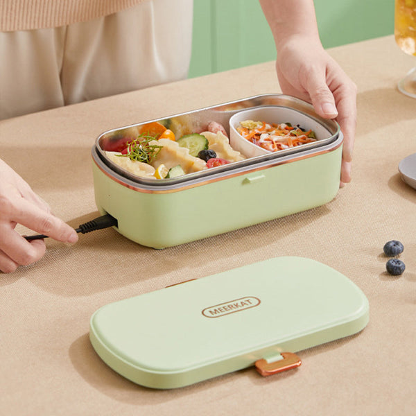 900ML Portable Electric Lunch Box for Office Workers. Self - heating, steaming, cooking, with heat preservation
