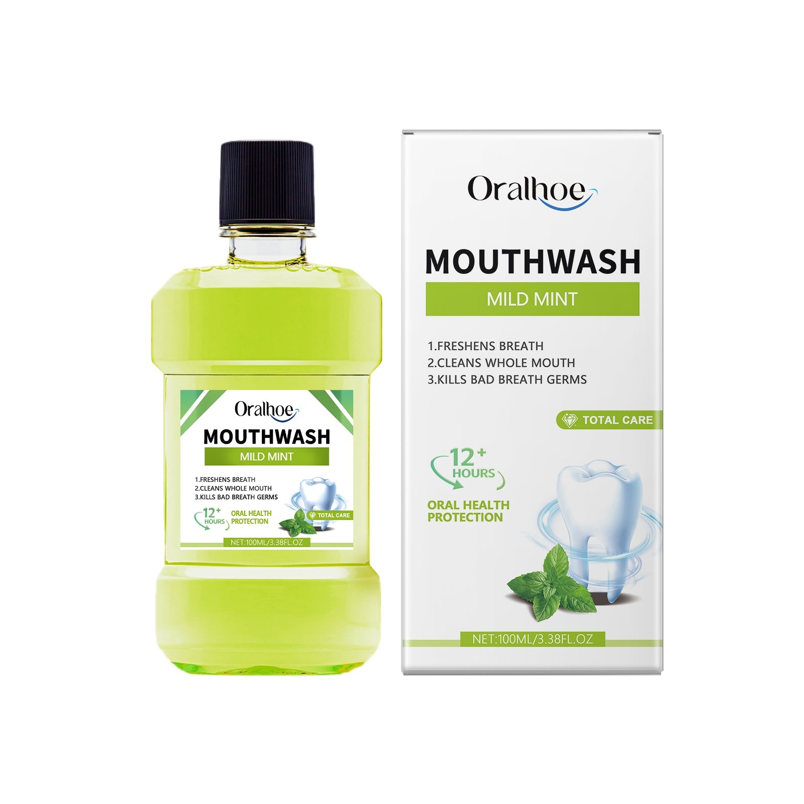 Breath Freshening Mouthwash Fresh Breath Daily Care Teeth Cleaning Odor Mouthwash