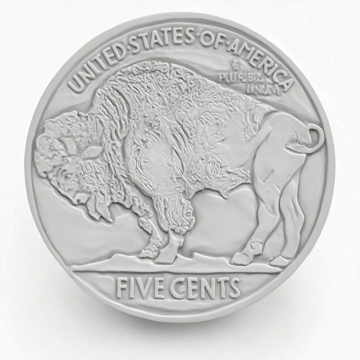 Buffalo Nickel Drink Coasters