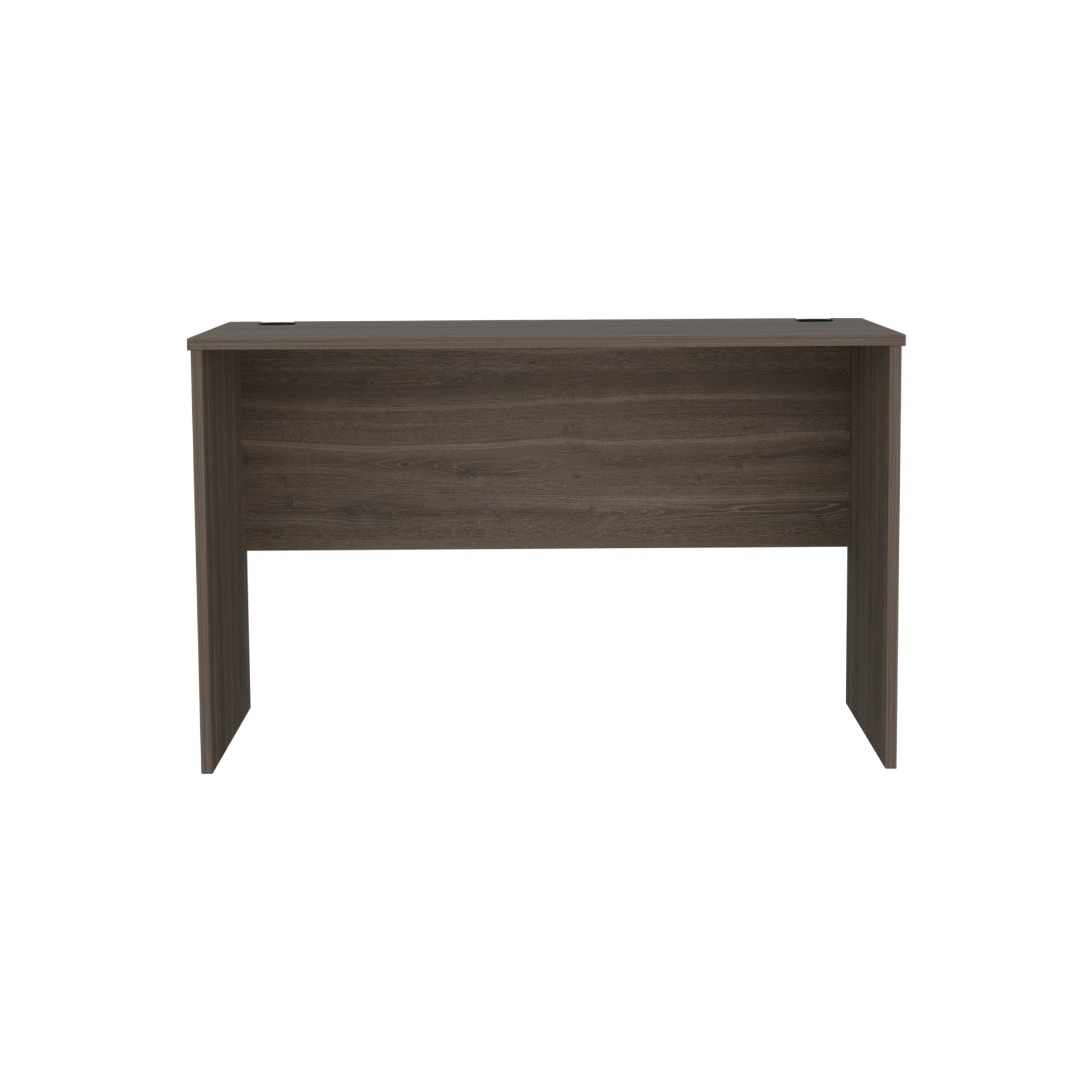Malibu 47' Wide Study Gray Walnut Modern Desk