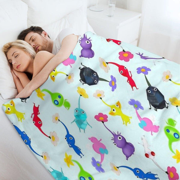 ALL Pikmin Throw Blanket