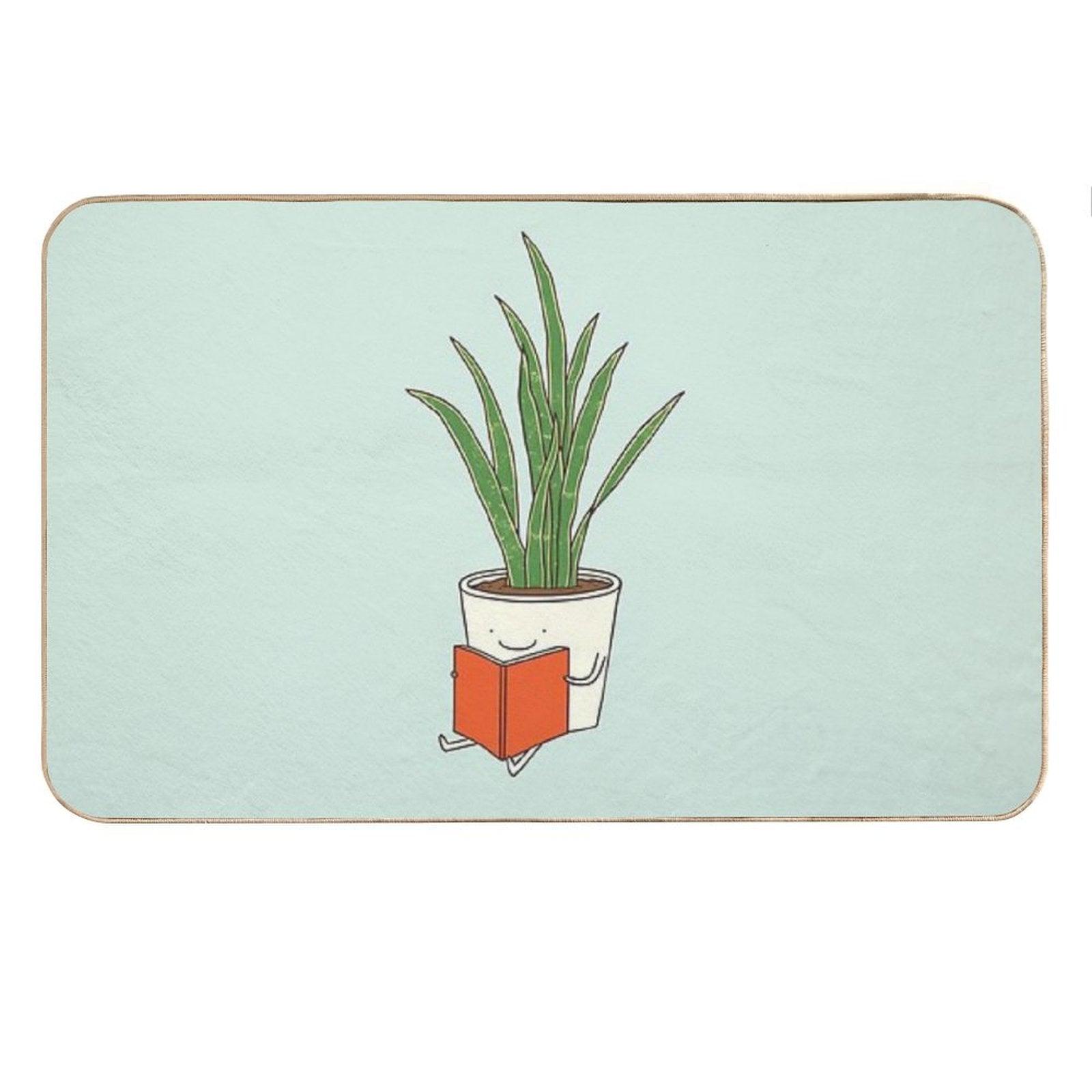 Indoor Plant Bath Mat