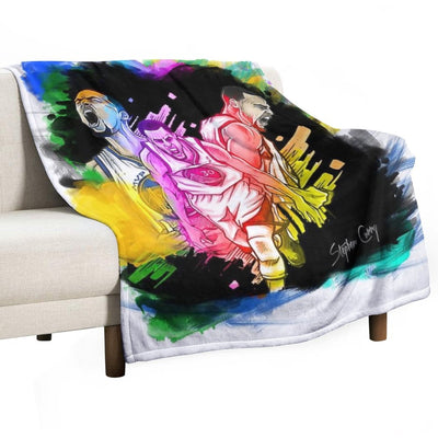 Steph Curry Machine-washable Throw Blanket