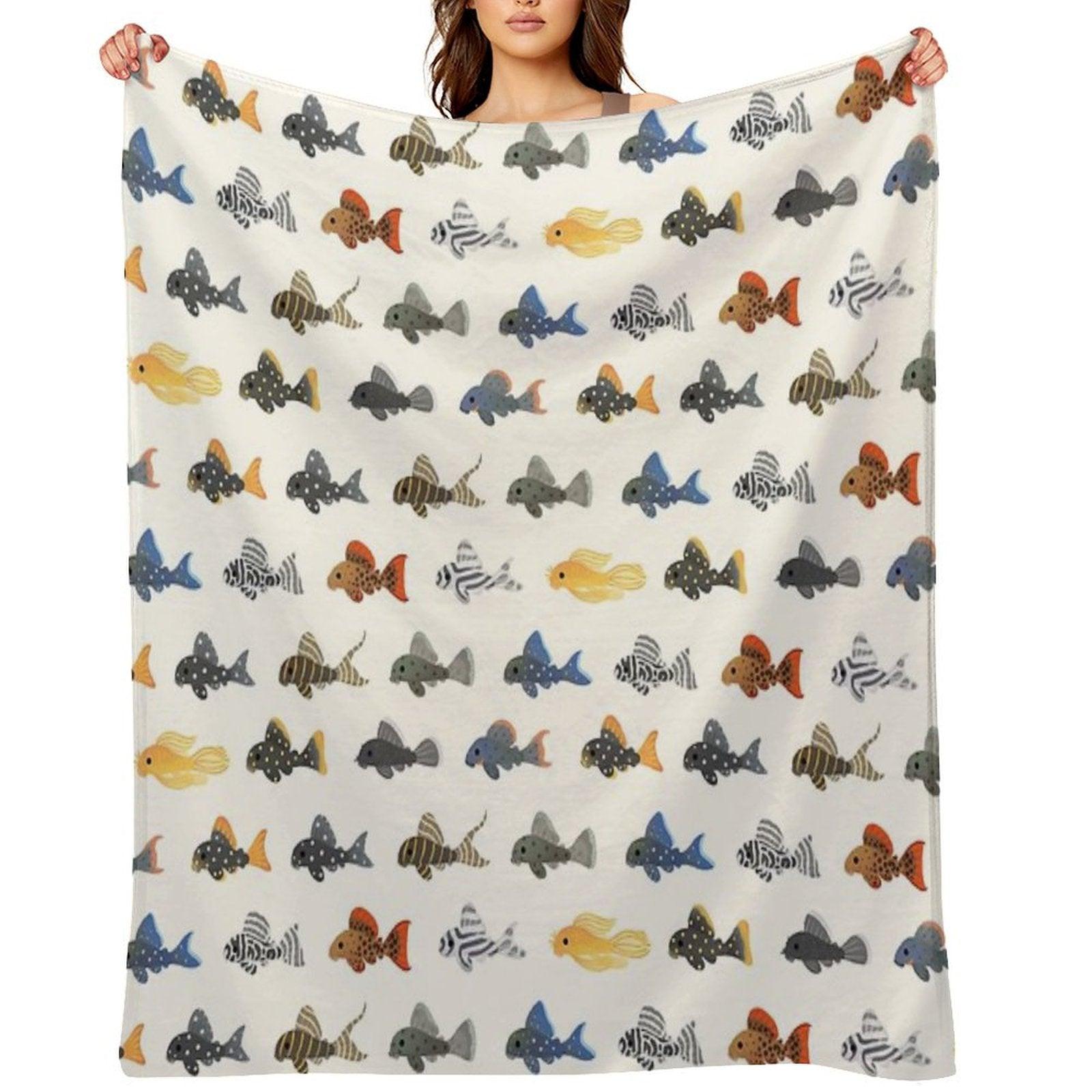 Pleco! Throw Blanket