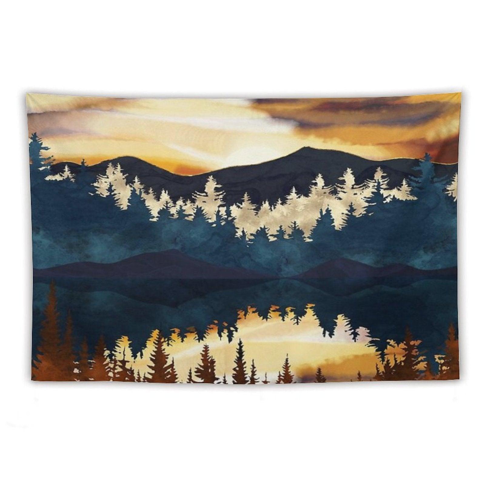 Fall Sunset Tapestry