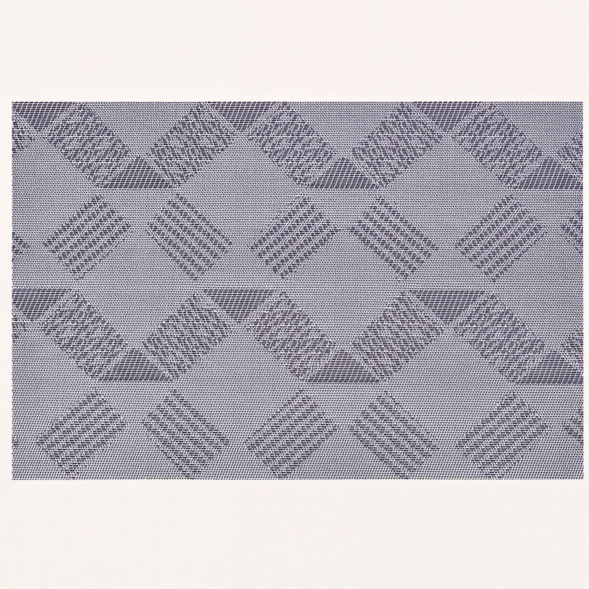 PVC Placemats – Non Slip Table Protectors for Dining Table, Gray & Silver