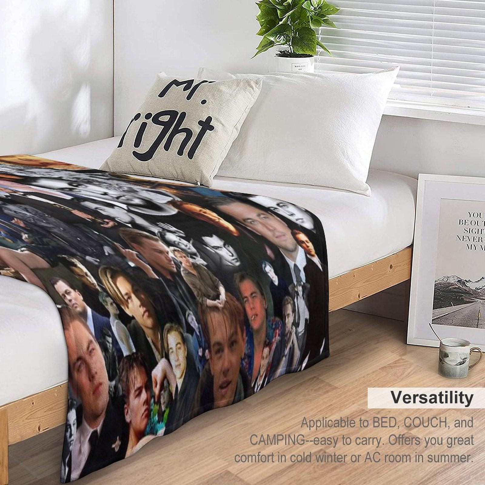 Leo DiCaprio Throw Blanket