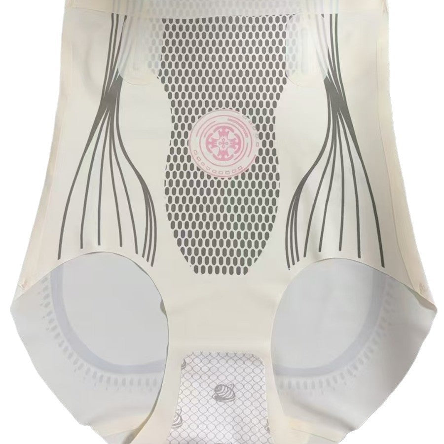 High waisted compression underwear for women no trace small belly shaping pants