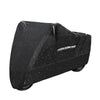 New electric vehicle cover rain cover universal heat insulation anti-theft sunshade dustproof rain cover motorcycle rain cover - black / M