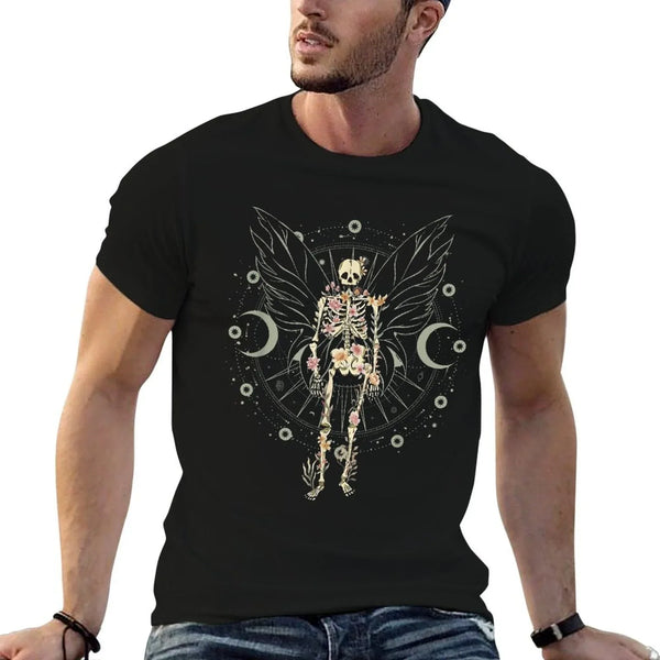 Fairy Grunge Fairycore Aesthetic Butterfly Skeleton Gothic  Quick-drying T-Shirt