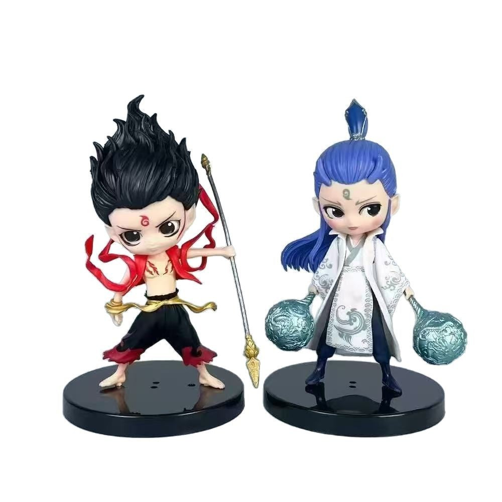 Q version anime Nezha the Third Prince: The Devil Child is Born into the World figure Ao Bing figure ornaments toy doll