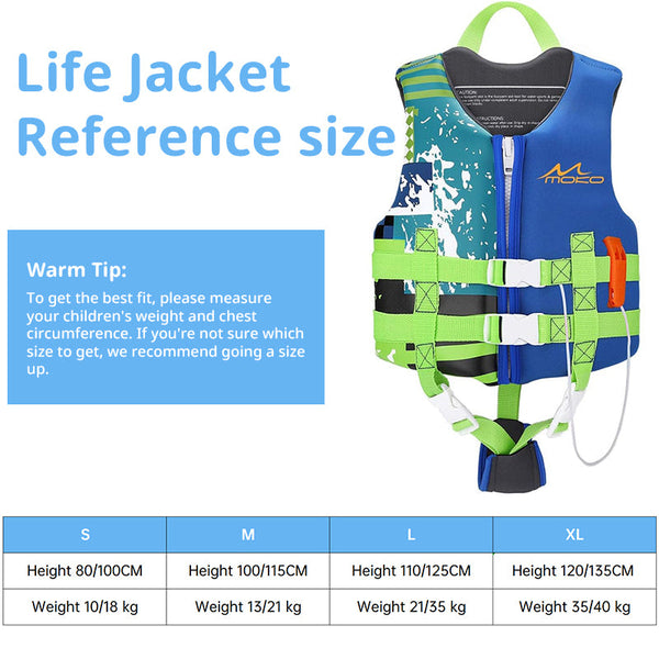 High-appearance kids' high-buoyancy swim vest: summer drifting, anti-drowning.