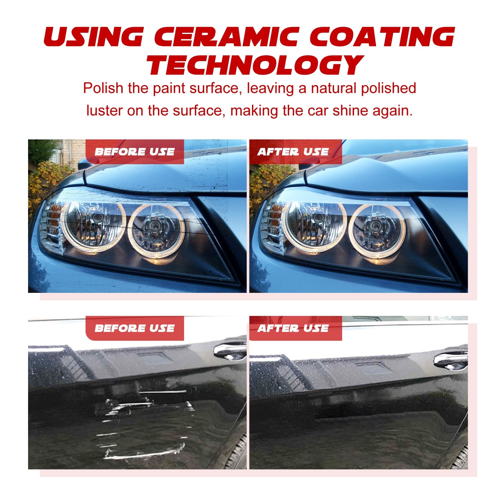 Nano Fix Protection Spray, Car Coating Agent Car Paint Maintenance Coating Crystal Wax Sealing Glaze Coating Spray