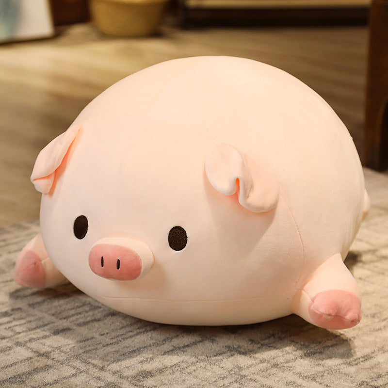 Cute Party Pig Doll Plush Toy Soft Cute Pig Pillow Down Cotton Large Animal Pillow