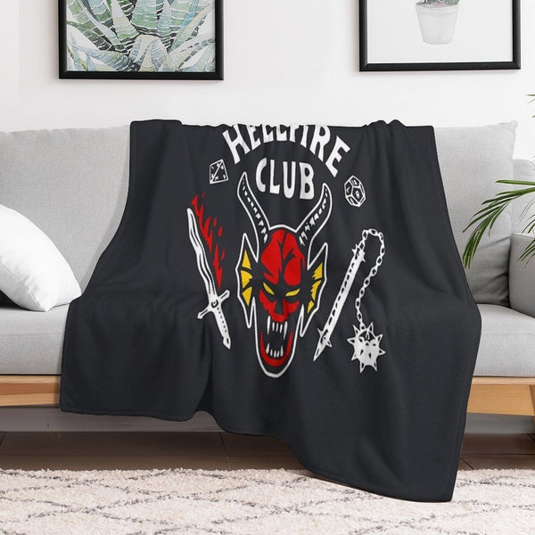 Tv Show Design Stickers Prints Art Game Design T-shirts Premium Throw Blanket