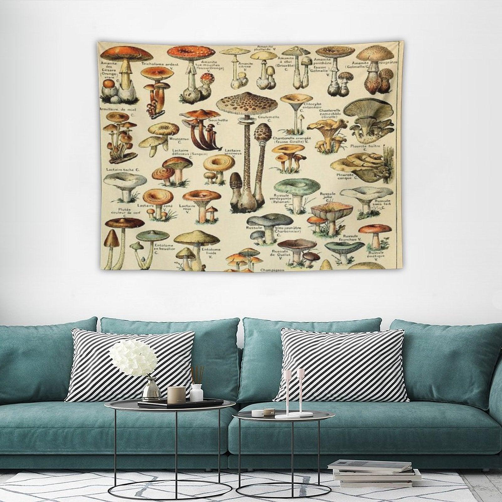 Mushrooms Tapestry
