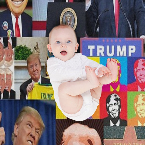 Donald Trump Collage Best Of Velvety-soft Throw Blanket