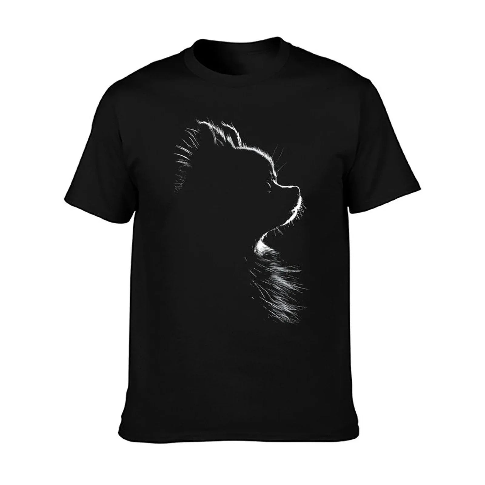 Retro Pomeranian Silhouette T-Shirt