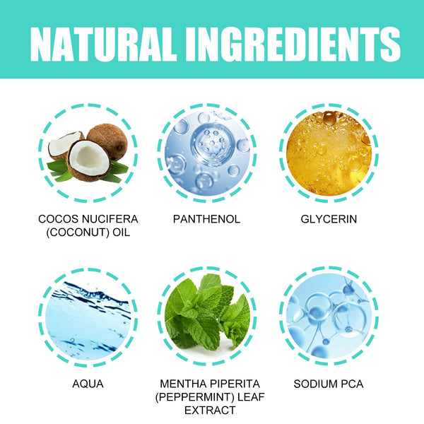 Coconut Mint Mouth Wash, Whitening Teeth Yellow Teeth Stains Tongue Coating Clean Fresh Breath Oral Care