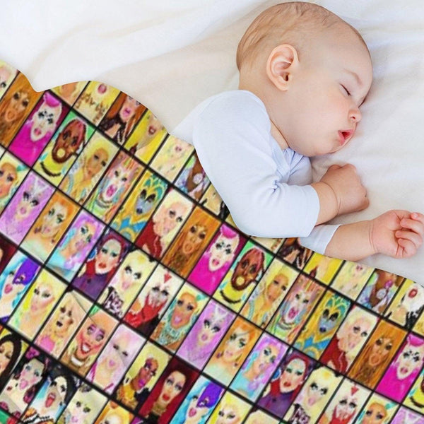 LIFE IS A DRAG Throw Blanket