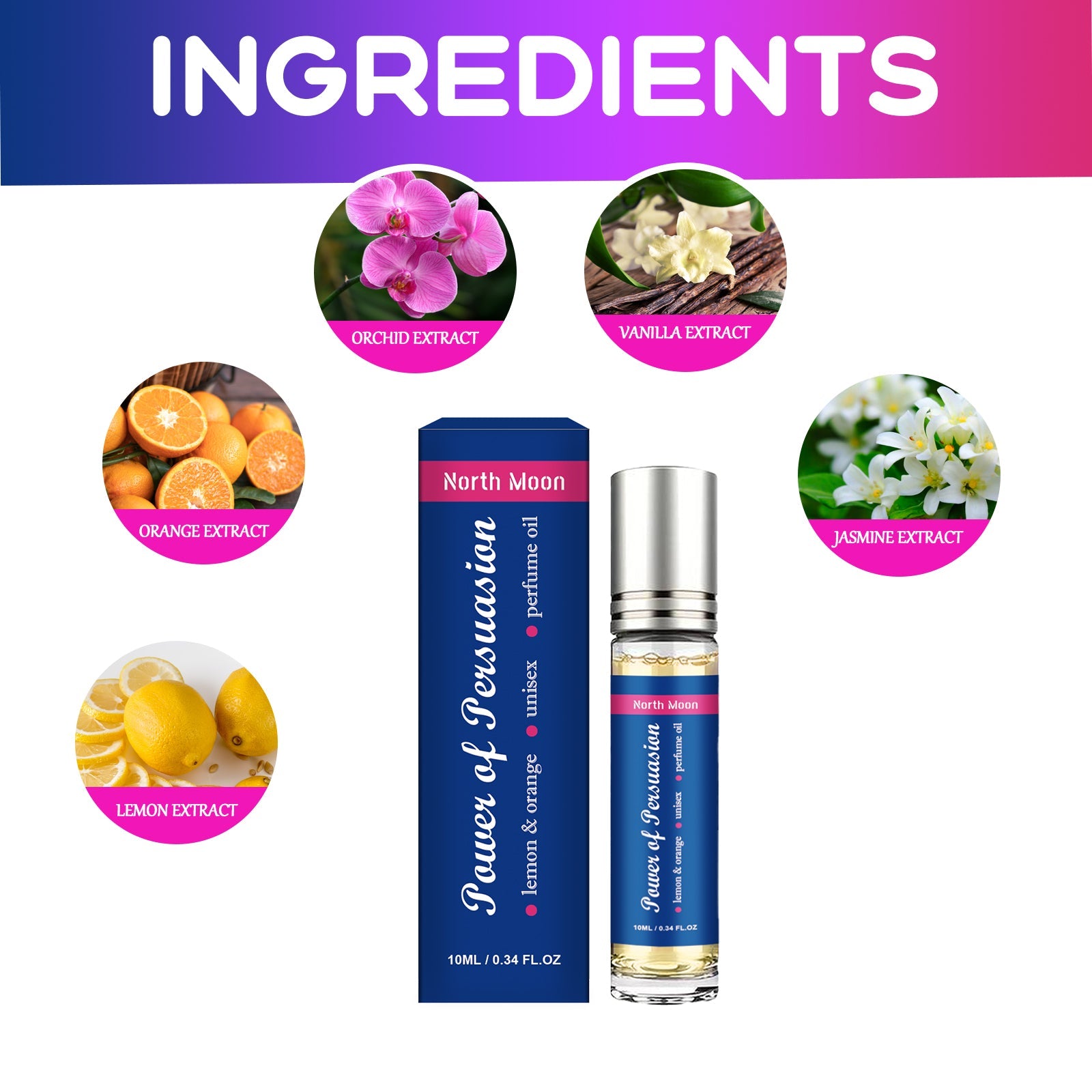 Charm Ball Perfume, Fresh Niche Lasting Fragrance Couple Dating Atmosphere Perfume