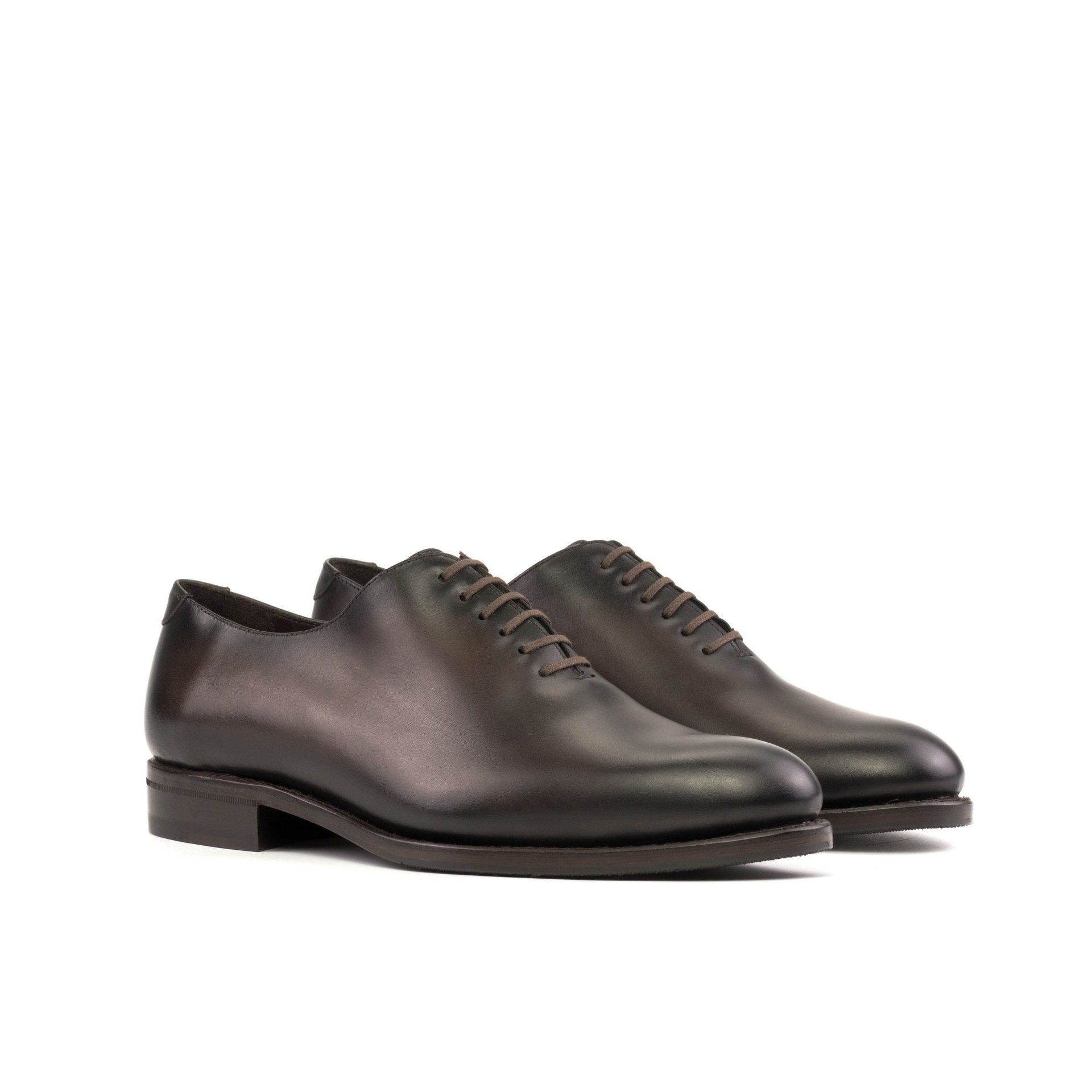Raggio2 - Classic brown oxford wholecut dress shoes for men