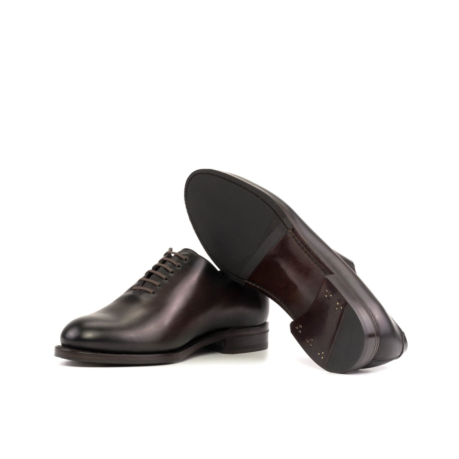 Raggio2 - Classic brown oxford wholecut dress shoes for men