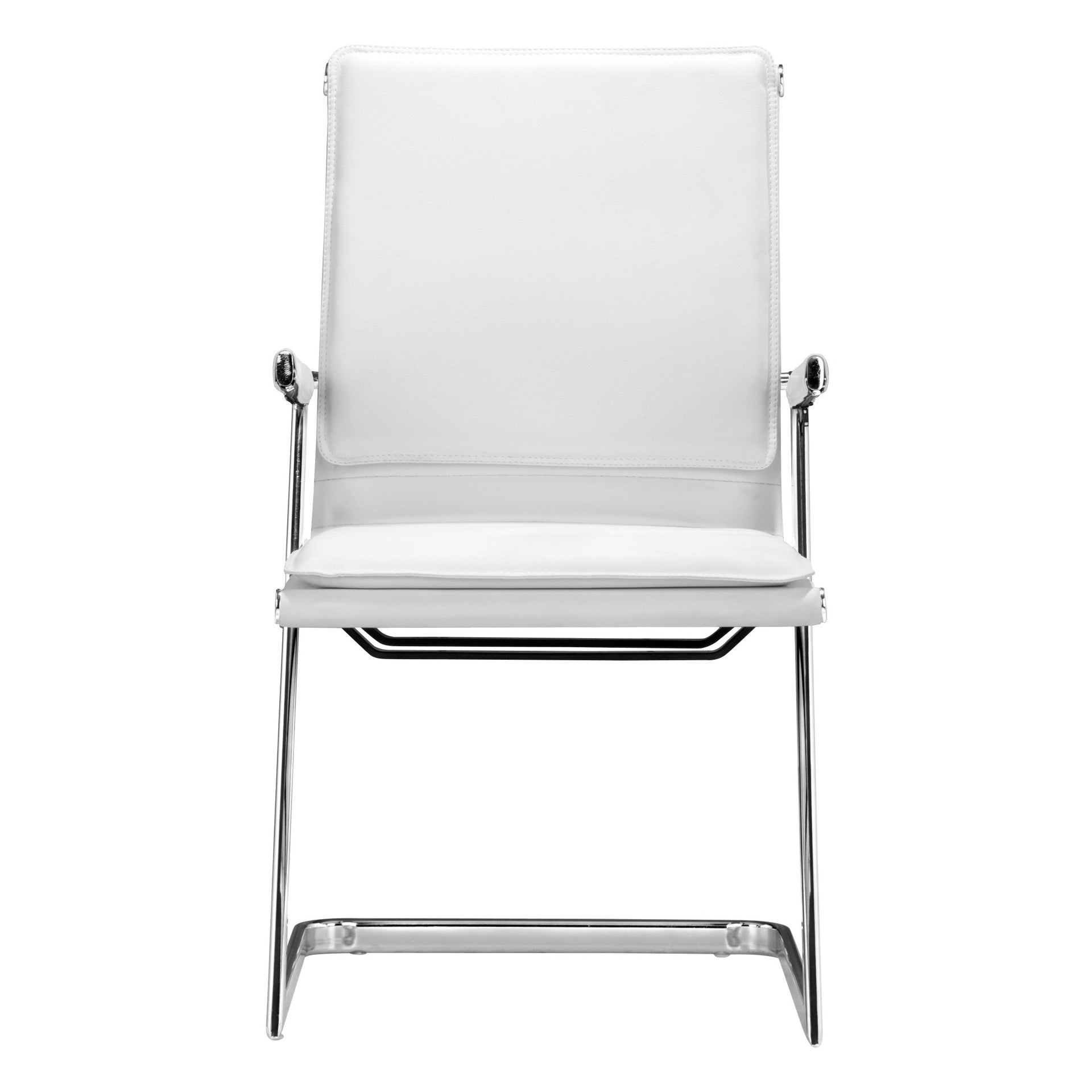 Lider Plus Conference Chair (Set of 2) White