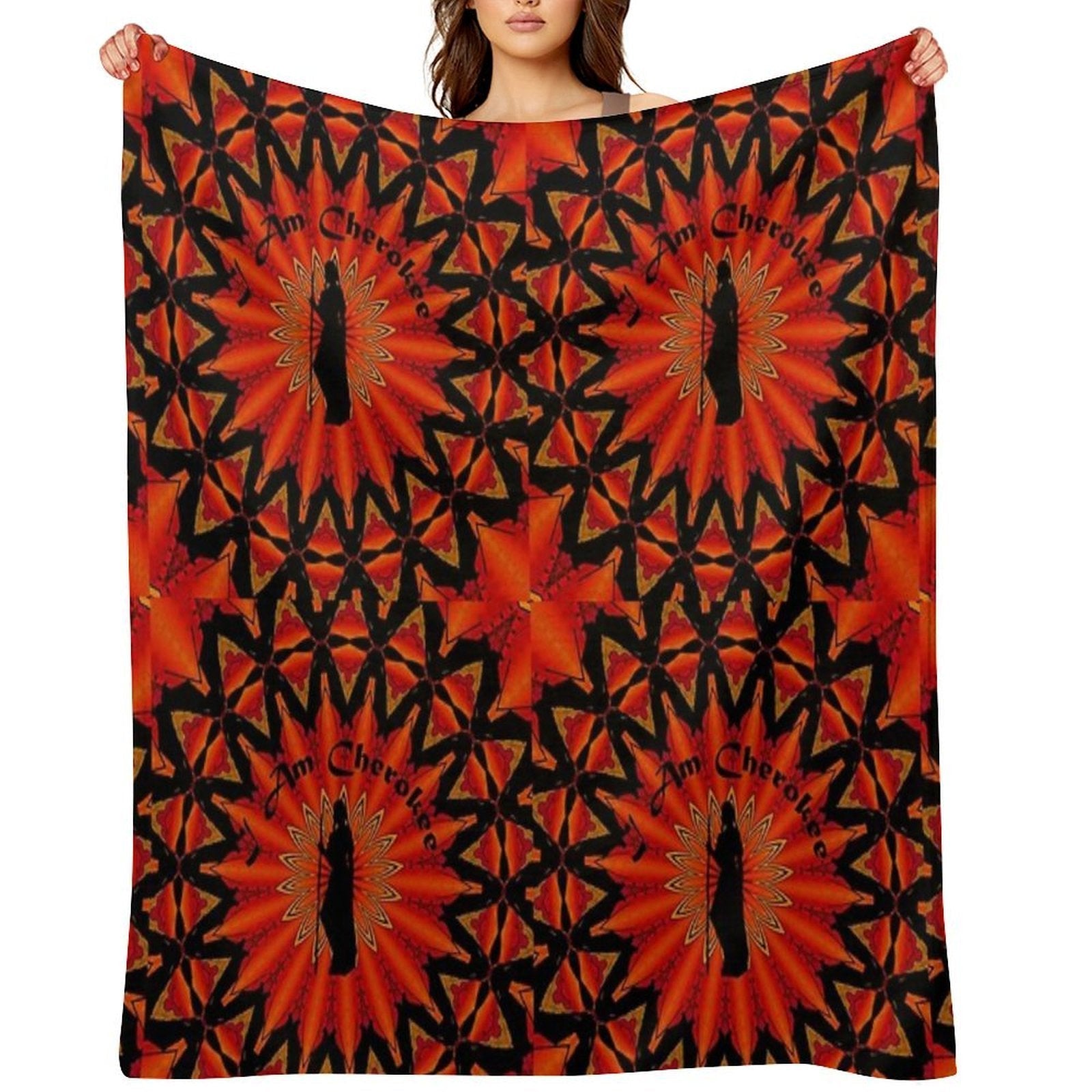 Cherokee Easy Care Throw Blanket