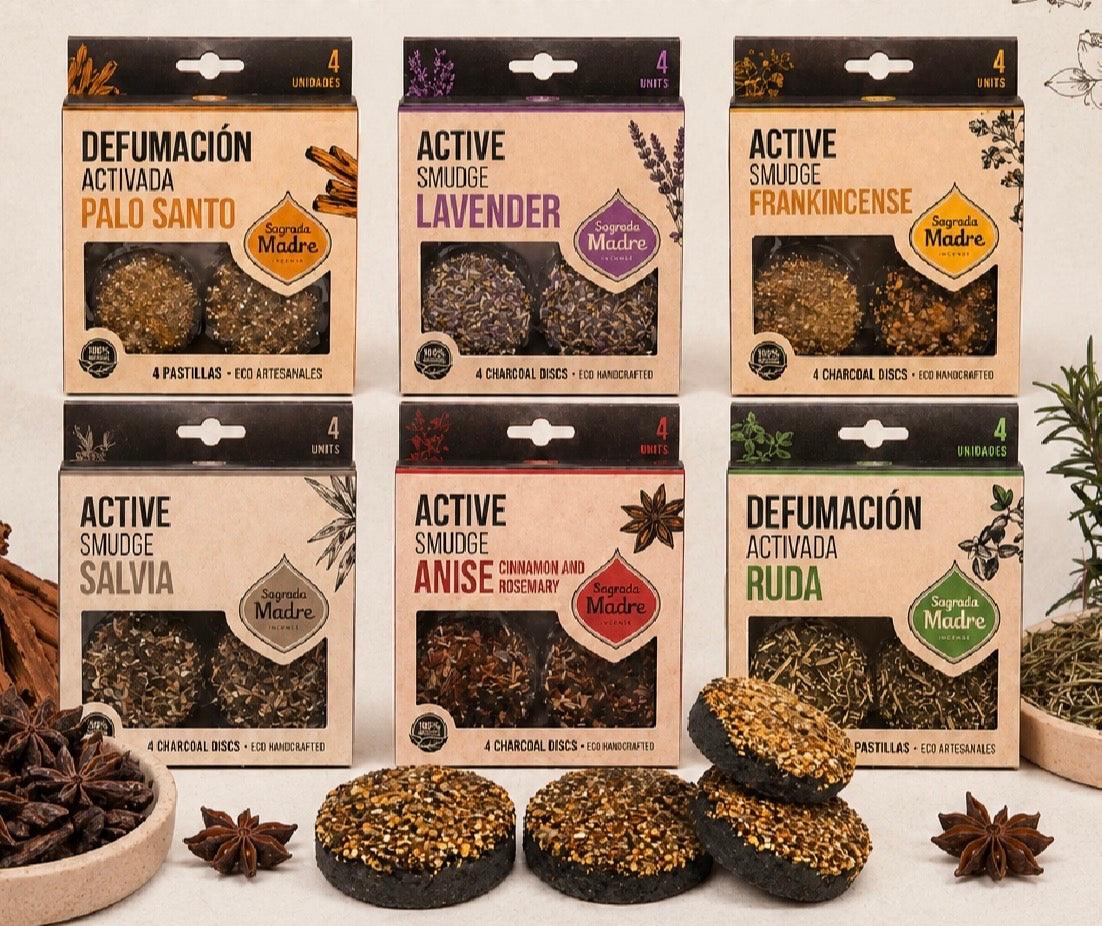 Smoke Cleanse Charcoal Disk Collection