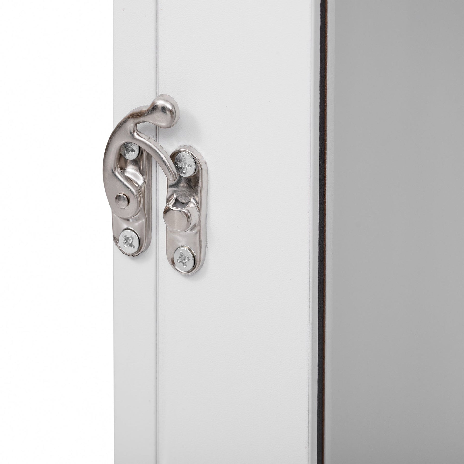 Modern Style 2-in-1 Pet Friendly Dog Crate Kitchen Island End Table Natural White MDF Metal Pine