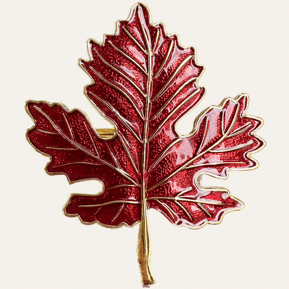 Gold Maple Leaf Napkin Rings – Golden Ember