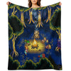 Chrono Trigger Campfire Throw Blanket