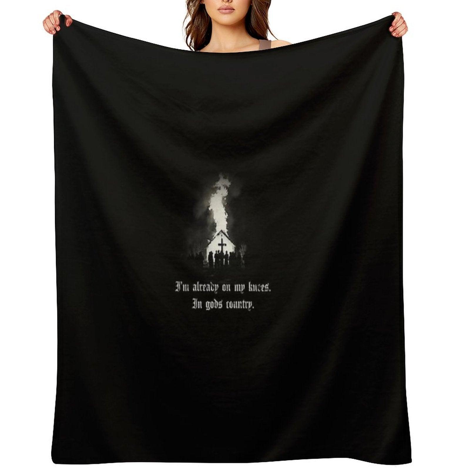Ethel Cain Gods Country Throw Blanket