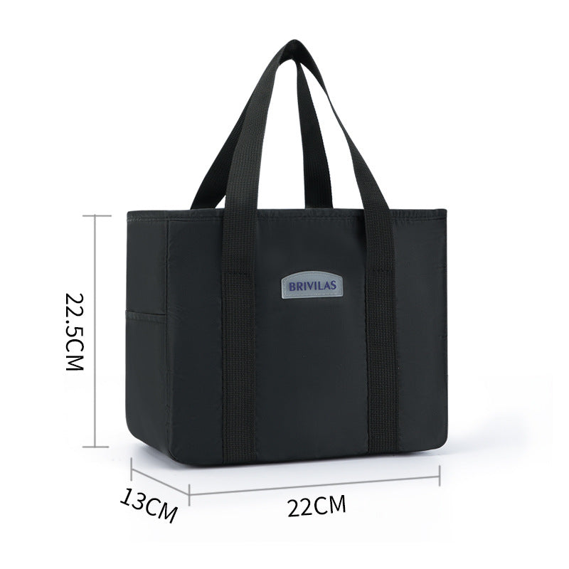 Simple style fresh ice pack commuter insulation lunch box bag lunch lunch bag