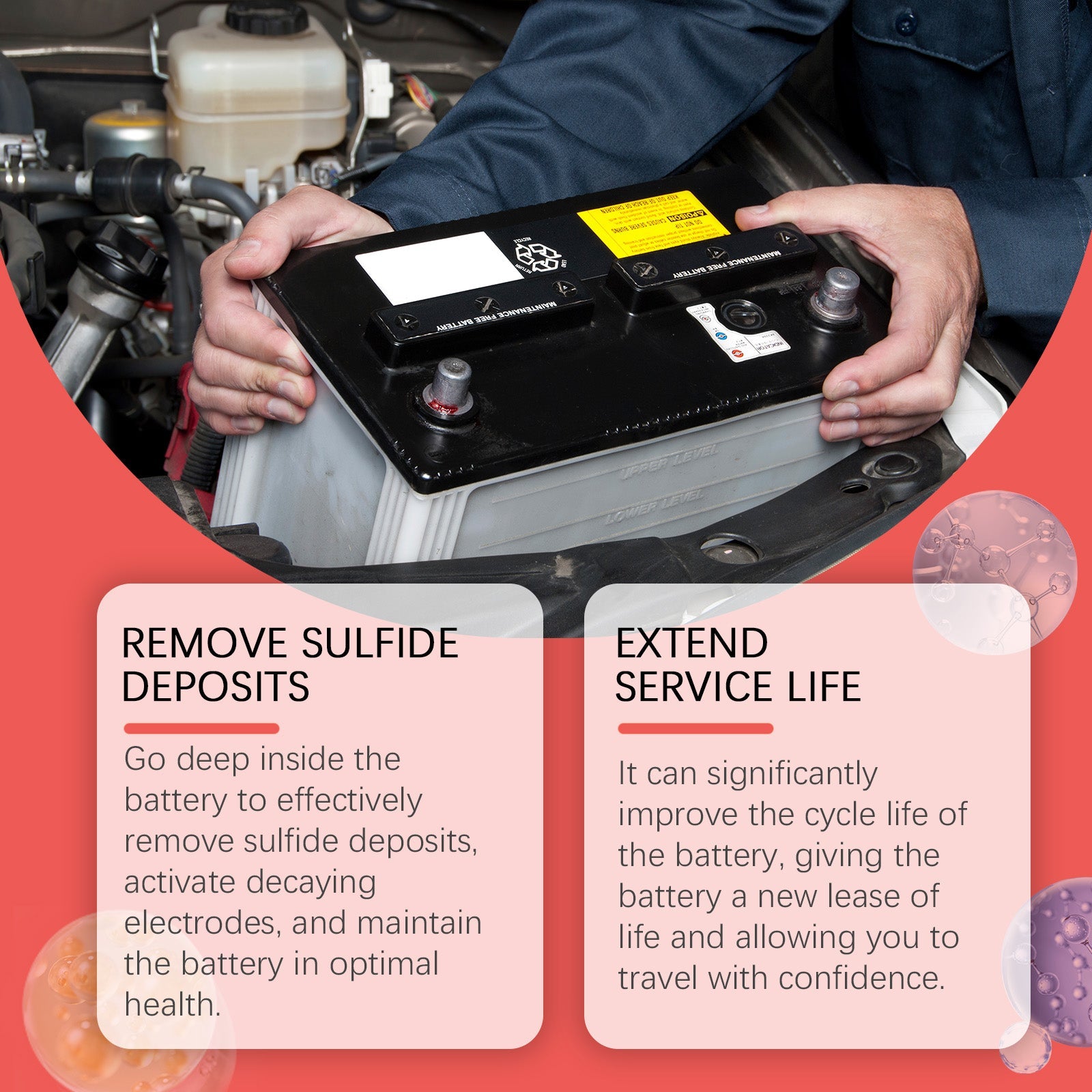 Electric Vehicle Battery Repair Solution, Clean And Improve Performance Maintenance Maintenance Battery Repair Solution