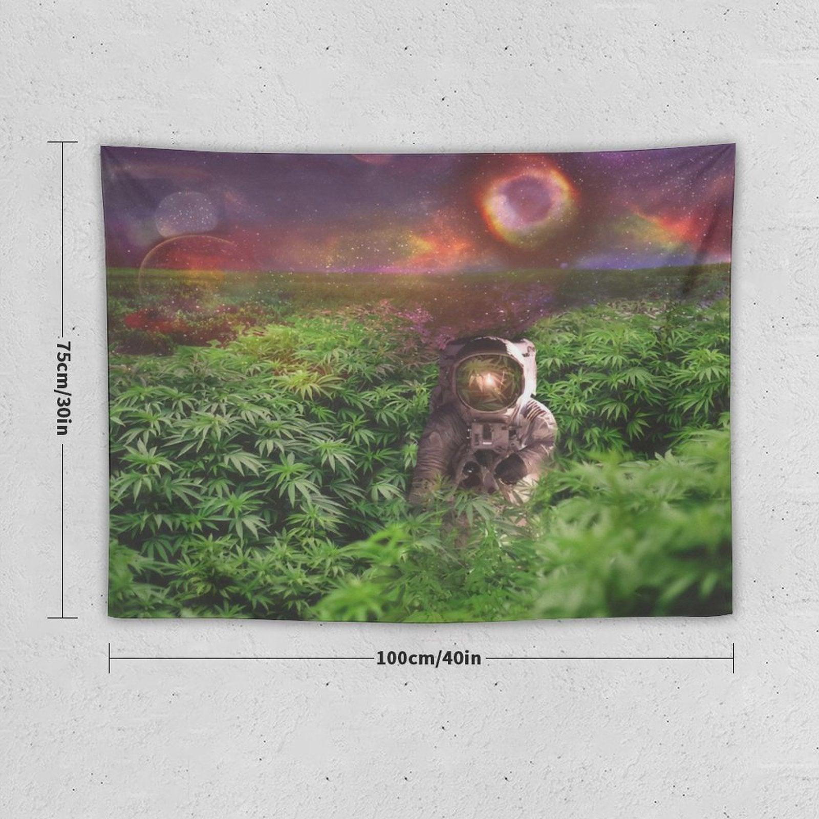 Astronaut in Planet Tapestry