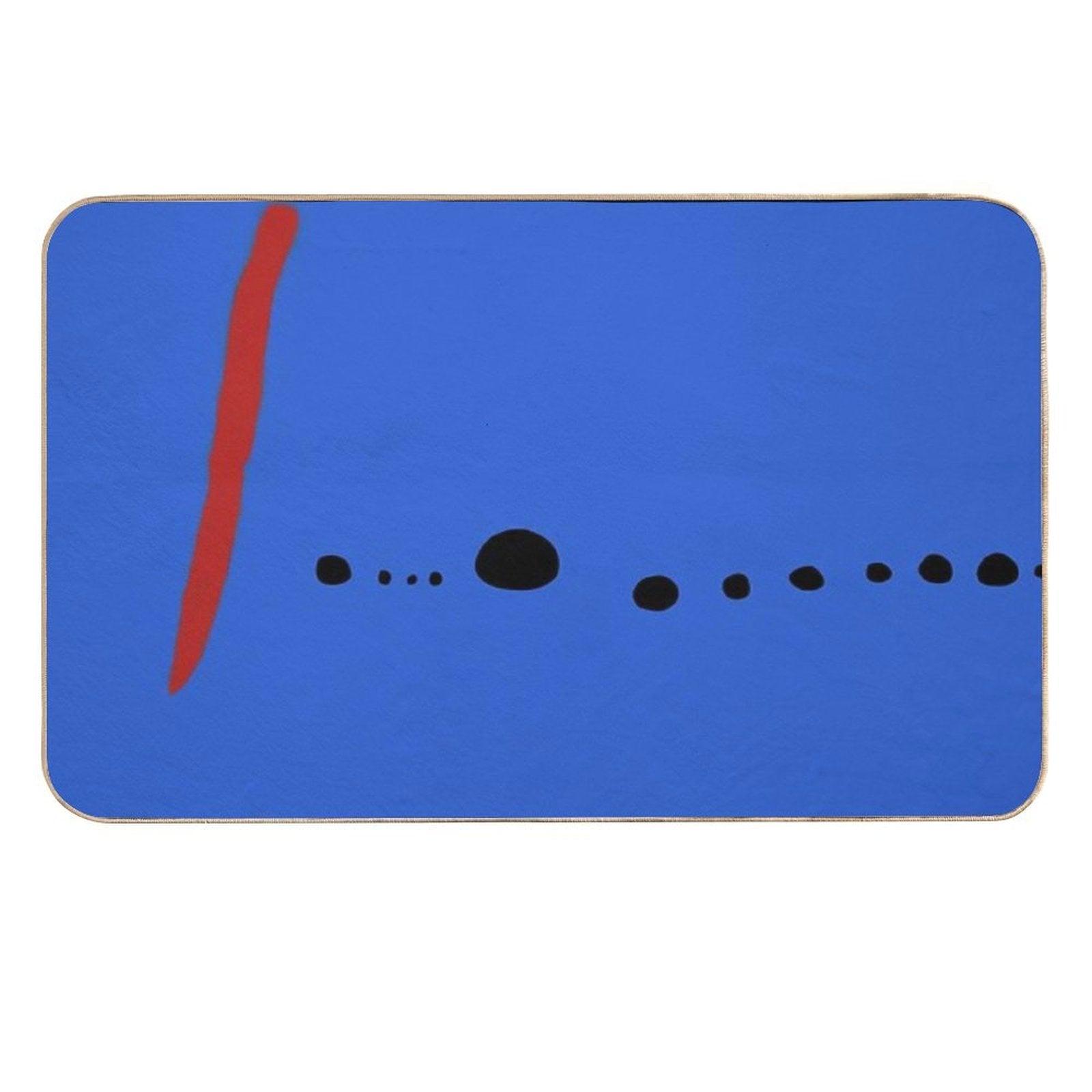 Bleu II - Joan Mirò  Stain-Proof Bath Mat