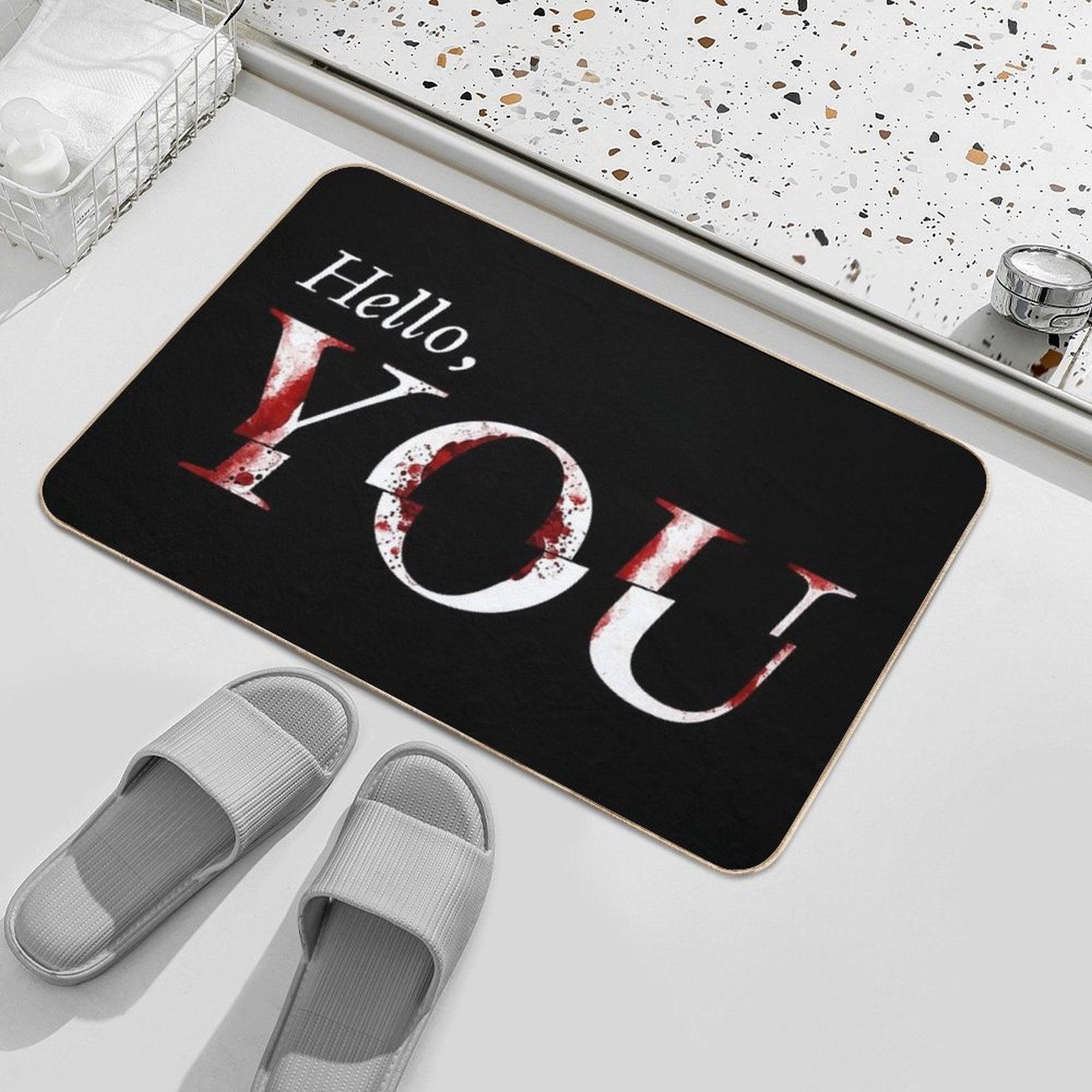 Hello, You Bath Mat