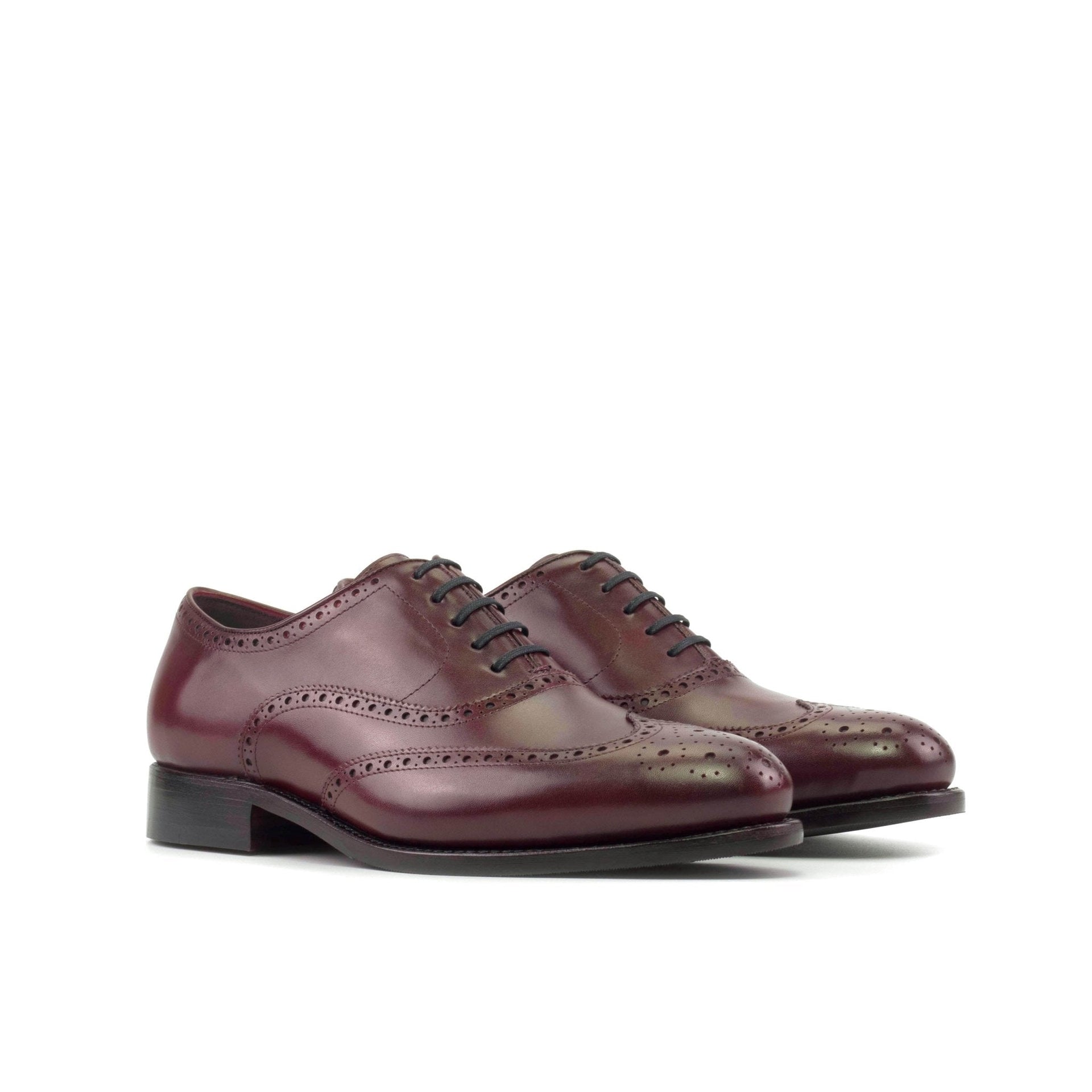 Tempo - Full brogue classic oxford dress shoes for men
