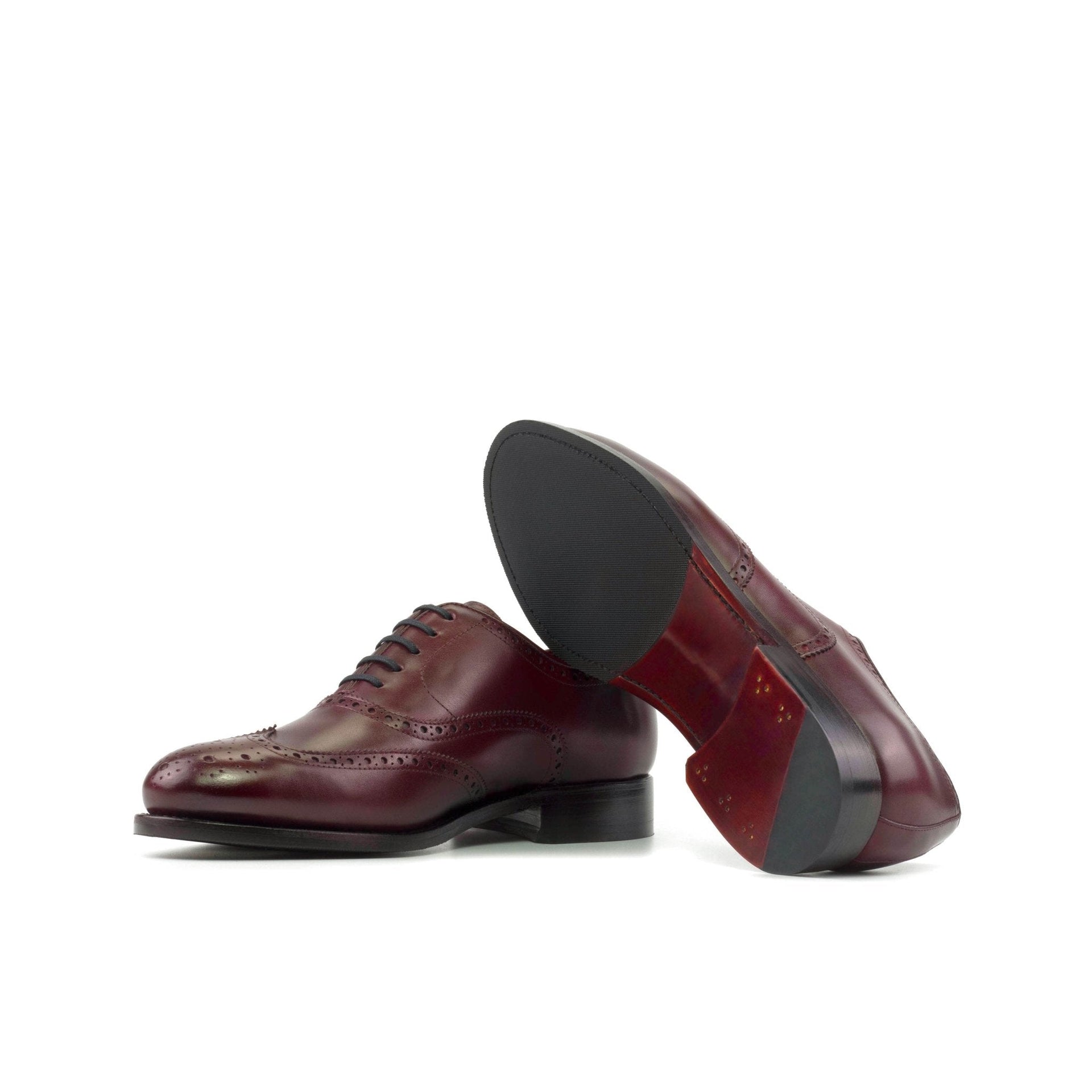 Tempo - Full brogue classic oxford dress shoes for men